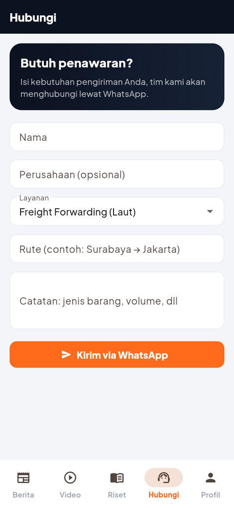 DeltaMedia — Hubungi dan permintaan penawaran